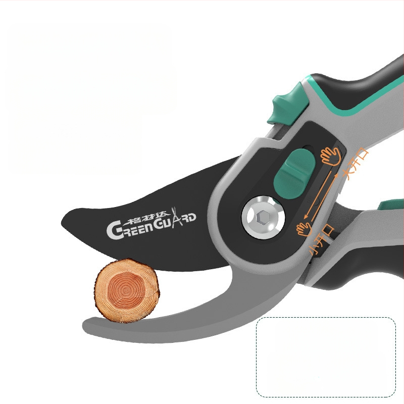 GREEN GUARD SK5 стоманени ножици за подрязване с двойно действие и тефлоново покритие против залепване