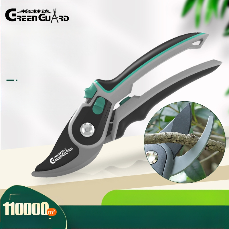 GREEN GUARD SK5 стоманени ножици за подрязване с двойно действие и тефлоново покритие против залепване