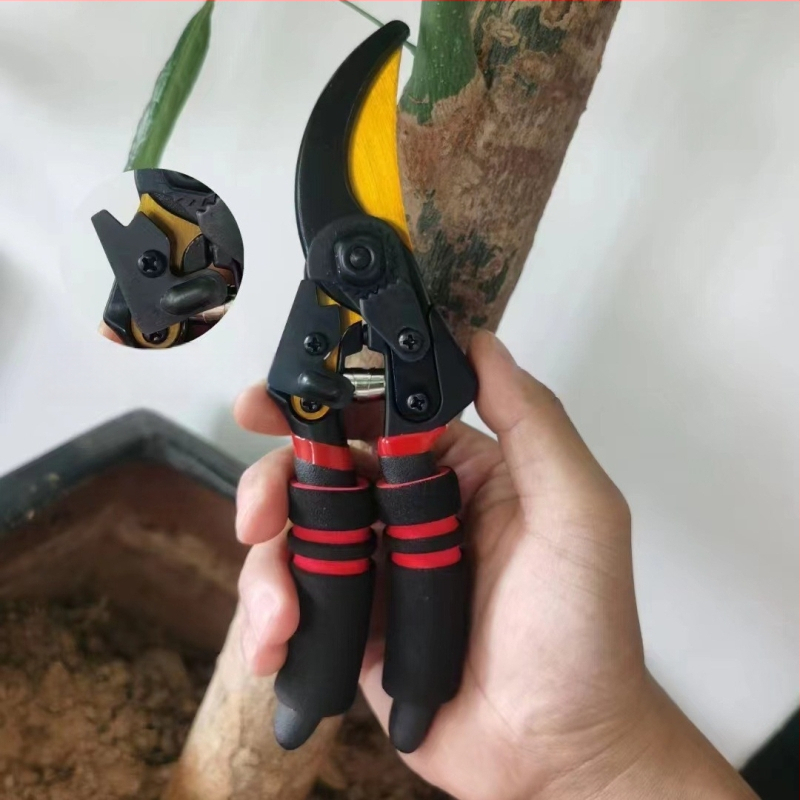 SK-5 манганова стомана ножици за резитба – многофункционални, спестяващи усилия, за груби клони и дърво сухо и мокро