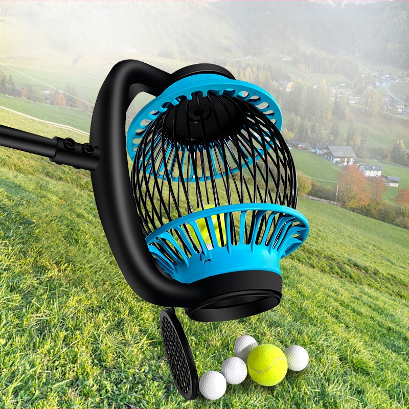 Feng Yida riešutų rinktuvas sodui — aliuminio lydinio lazda, nailono volas, skirtas riešutų rinkimui