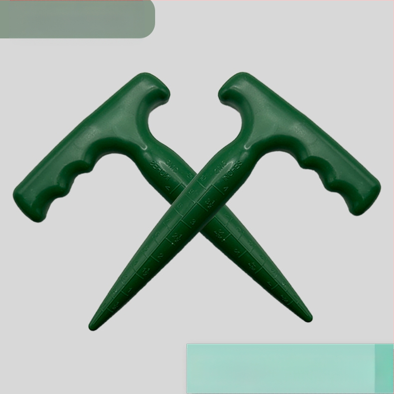 Joist plastikinis kibiro kastuvas sodui, skirtas sėklų sėjai ir daigų sodinimui