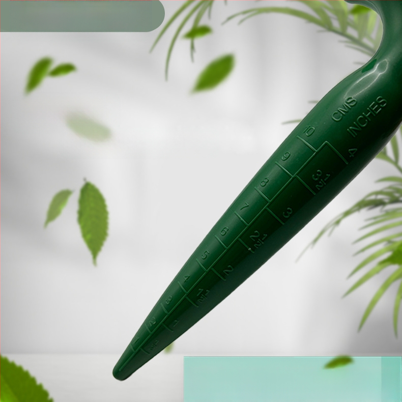 Joist plastikinis kibiro kastuvas sodui, skirtas sėklų sėjai ir daigų sodinimui