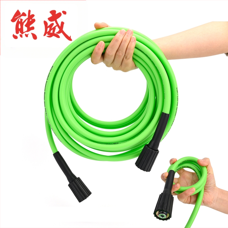 Didelio slėgio plovimo žarnos rinkinys automobilių plovimui, 200 bar (2900 psi), M22 jungtis, modelis SPH060120-10G, Xiong wei