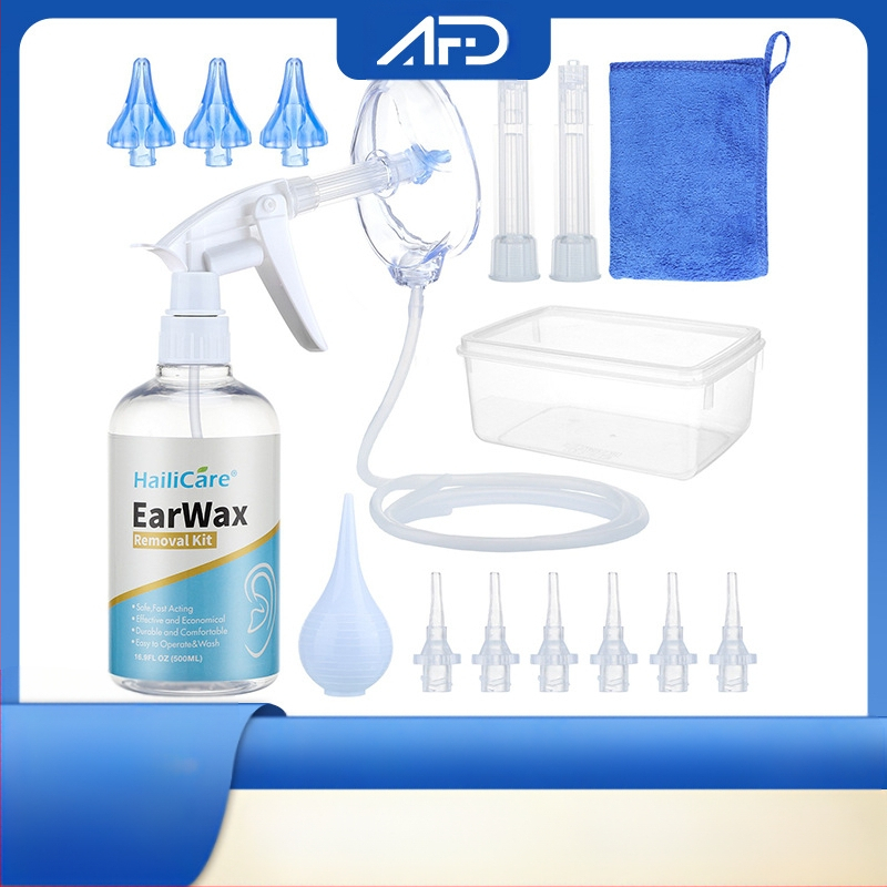 Hailicare Σετ καθαρισμού αυτιών με μη φωτιζόμενη κουτάλα αυτιών | ABS υλικό, 30 τεμάχια, Διαθέσιμο ιδιωτικής ετικέτας
