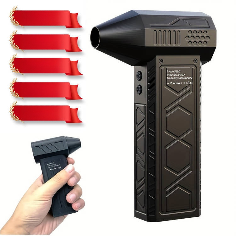 Nešiojamas palapinės ventiliatorius su ekranu, 4 greičiai, 4000 mAh baterija, veikimo laikas 3–6 val.