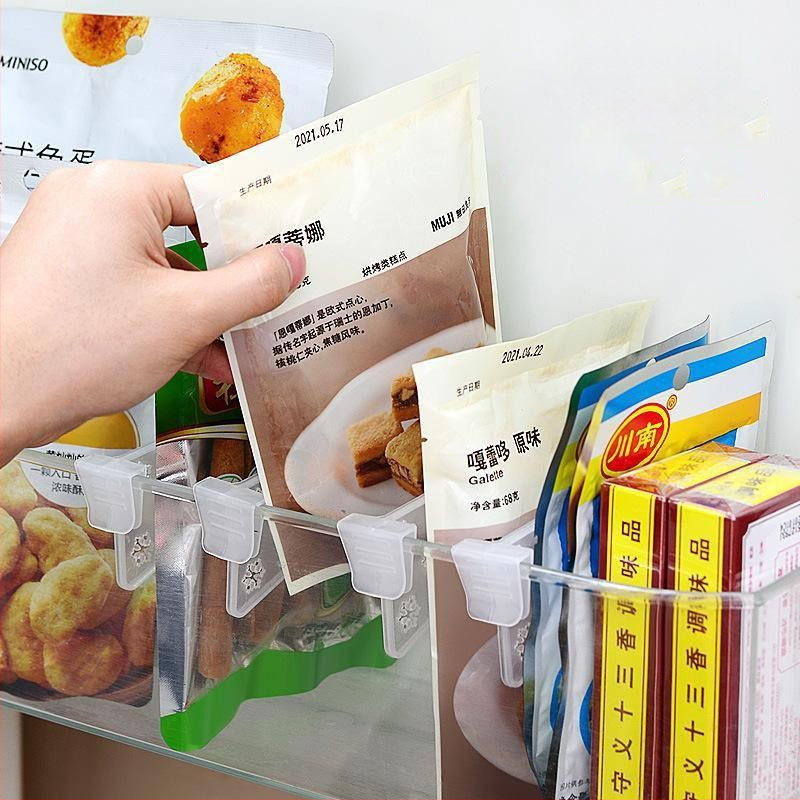 Επεκτεινόμενος διαχωριστής αποθήκευσης — PP, 1-στρώματος, πολυλειτουργικό πλευρικό ράφι για μικροαντικείμενα