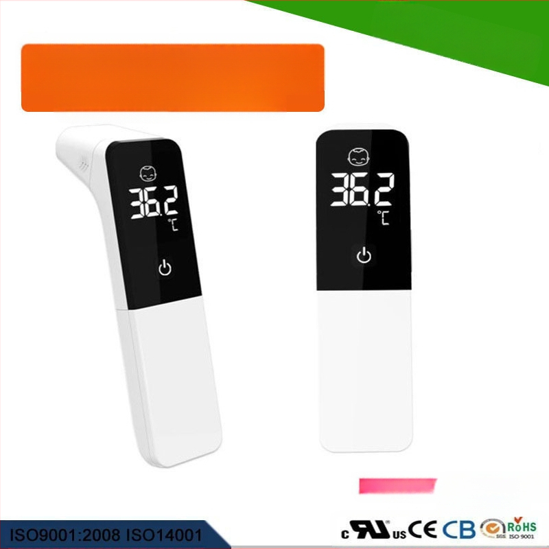 Višenamjenski LED termometar za čelo i uho s digitalnim zaslonom — ALPHAMED UFR102, 2x AAA baterije, raspon mjerenja 32–43°C