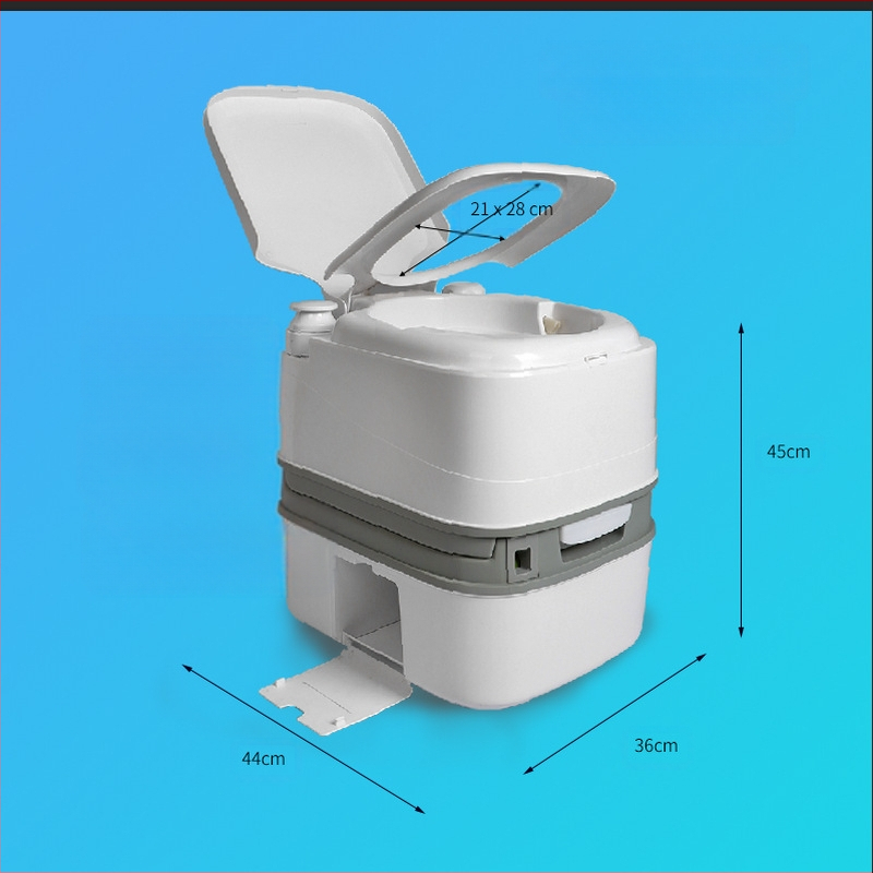 Φορητή αναδιπλούμενη τουαλέτα, χωρητικότητα 24 λίτρων, για εξωτερική χρήση, σε RV και οικιακό μπάνιο