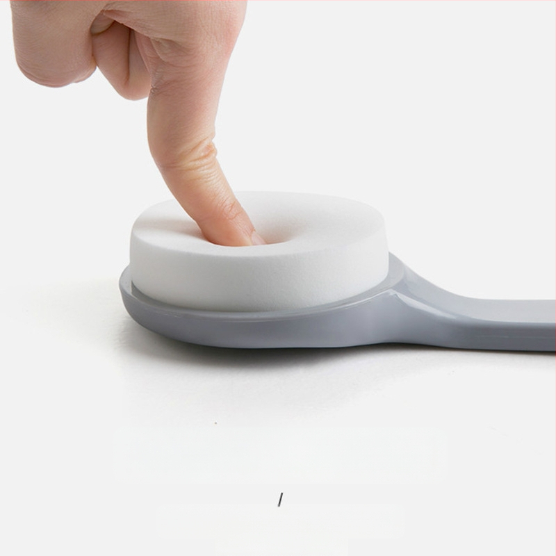 Ilga rankena vonios šepetėlis masažui su PP + PVA kempine – bendram naudojimui