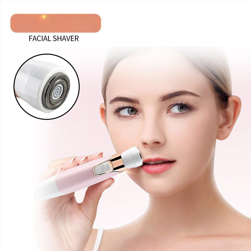 Aparat de ras electric și de îndepărtare a părului, model XD-850A, alimentare USB/electrică, lamă din oțel inoxidabil, pentru întreg corpul