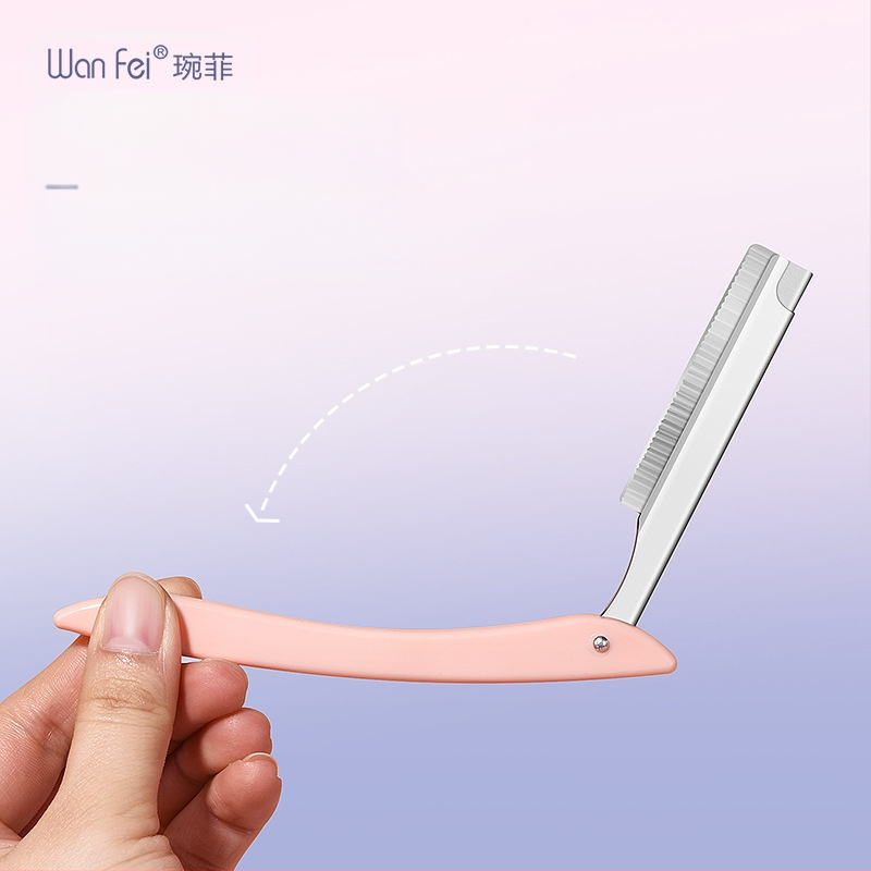 Wanfei profesionalus antakių trimmeris iš nerūdijančio plieno su peilių laikikliu, skirti pradedantiesiems