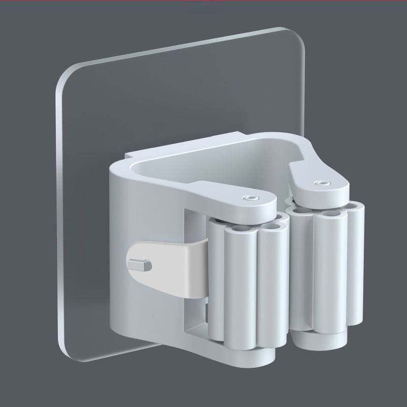 Θέση τοίχου για σκούπα μπάνιου – χωρίς διάτρηση, ανθεκτικό στη φόρτωση, μοντέρνος μινιμαλιστικός σχεδιασμός, μάρκα Strong Merchants