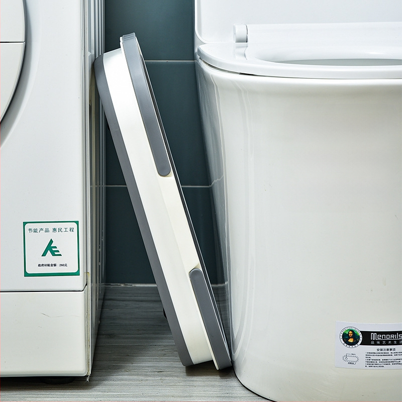 Prijenosna pravokutna kanta za mop s kotačićima, sklopiva, plastična (nezavisna marka; lansirana 2024; težina 720 g)