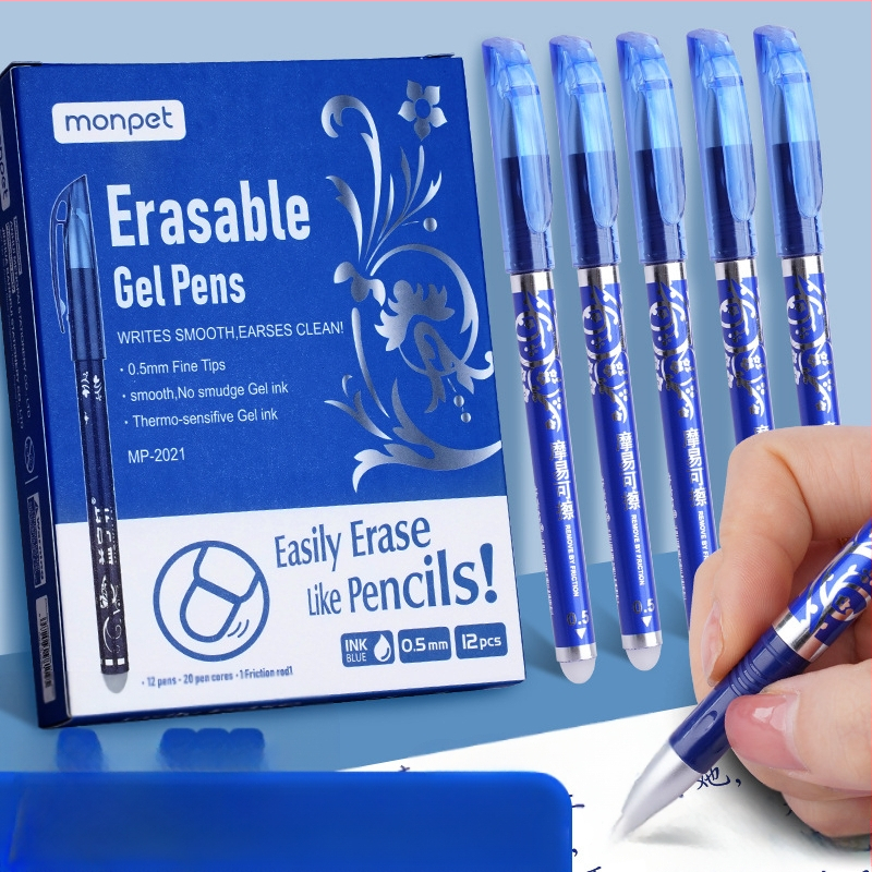 Dobozos thermo-író tollkészlet porcelán motívummal, márka Cute pai, műanyag tokkal, törölhető.