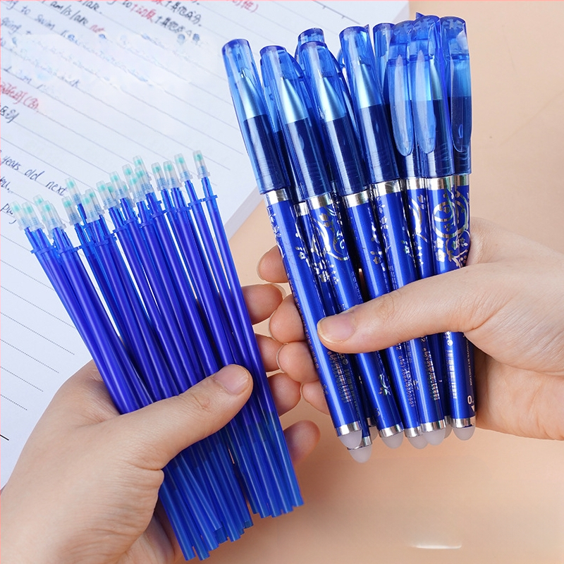 Dobozos thermo-író tollkészlet porcelán motívummal, márka Cute pai, műanyag tokkal, törölhető.