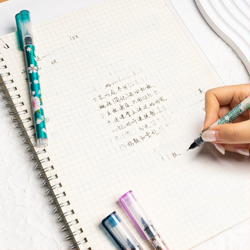 Pix gel – Hemu, corp din plastic, vârf din oțel inoxidabil, nu poate fi șters