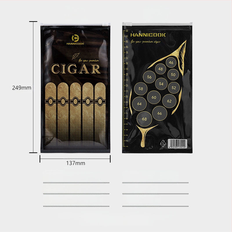 Чанта за овлажняване на пури – HANNICOOK, PP пластмаса, портативна за пътуване, персонализируема, не е ръчна изработка, произход Гуандонг