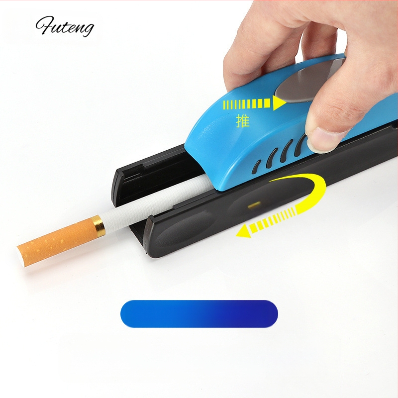 Forten Χειροκίνητος ρολλέρ τσιγάρων – σύστημα ώθησης-τράβηξης, γέμισμα με ένα σωλήνα, συλλογή και αποθήκευση