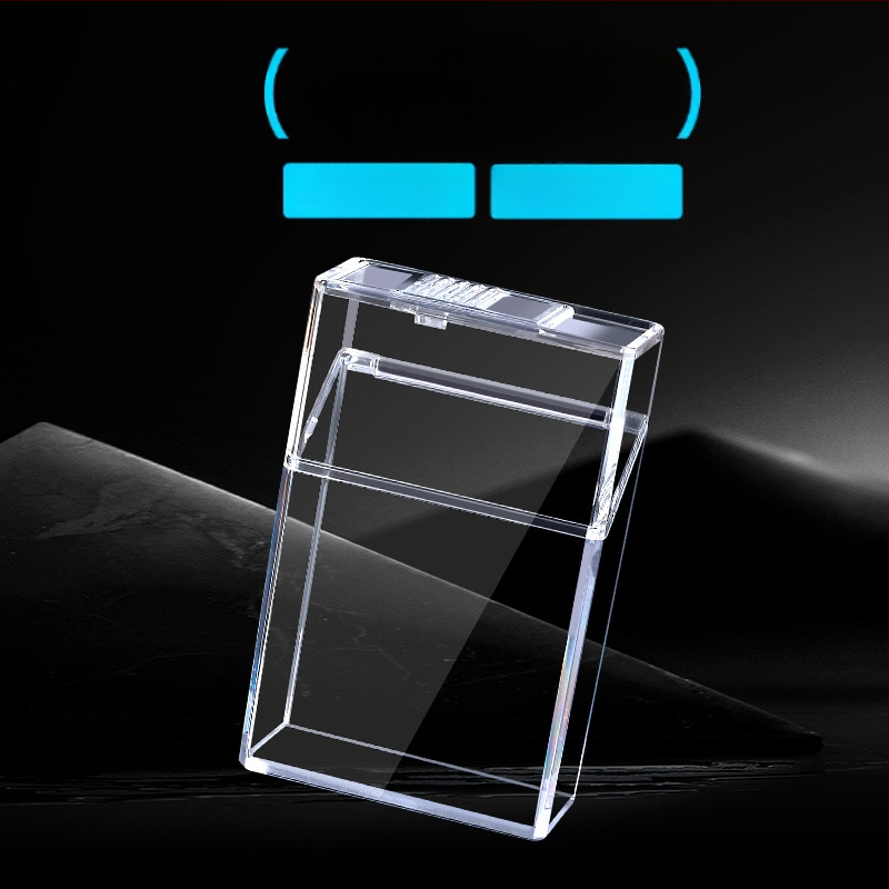 XP008 Ανδρικό σετ θήκης τσιγάρων και αναπτήρα, πλαστικό, εκτύπωση λογότυπου, προσαρμόσιμο, κατάλληλο για δώρα σε διακοπές και εταιρικά δώρα