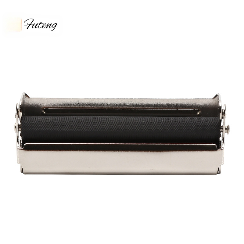 Μεταλλικό φορητό κουτί κύλισης τσιγάρων με καπάκι, χειροκίνητος ρολλερ (Υλικό: Μέταλλο; Φορητό; Με καπάκι; Μάρκα: Futeng)