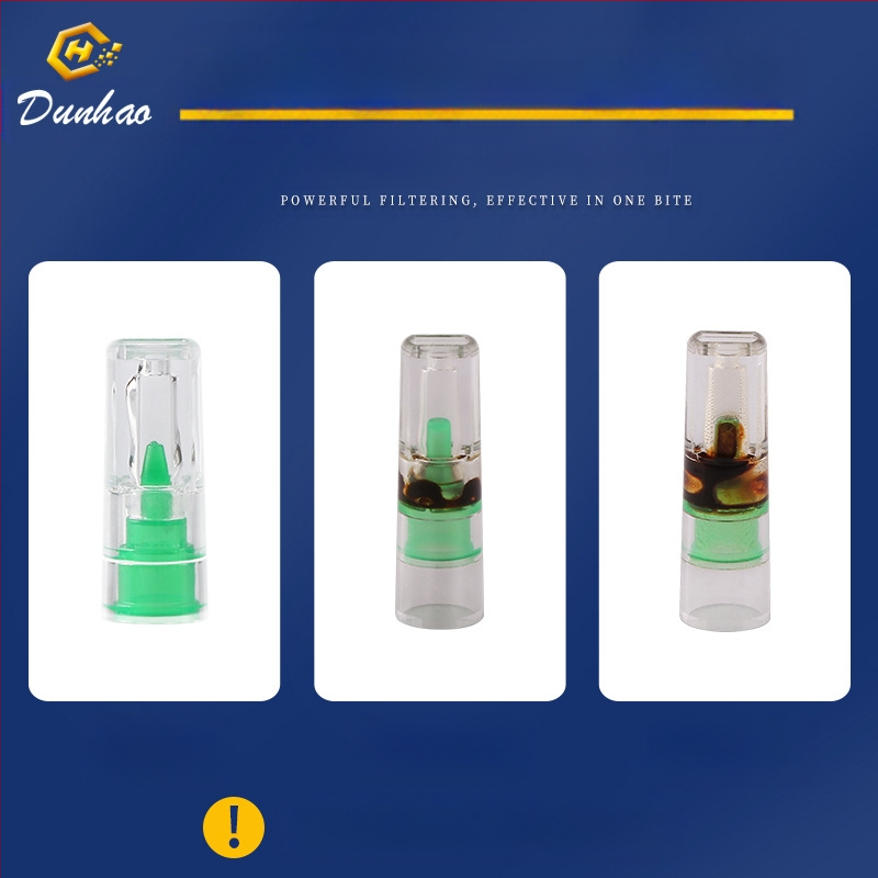 Διασπώμενο ακρυλικό φίλτρο τσιγάρου με μικροπορωτικό φιλτράρισμα, για άνδρες και γυναίκες; Υλικό: Ακρυλικό; Μονόχρηστο: Ναι; Εκτύπωση Λογότυπου: Ναι; Παραμετροποίηση: Ναι; Ιδιωτική Ετικέτα: Διαθέσιμη