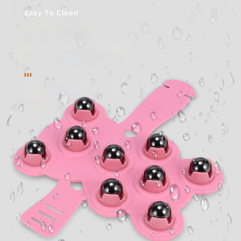 Ζώνη μασάζ κεφαλής TT-309 με μαγνητικά χάντρες μασάζ, μηχανικό έλεγχο και απρόσκοπτη ρύθμιση ταχύτητας