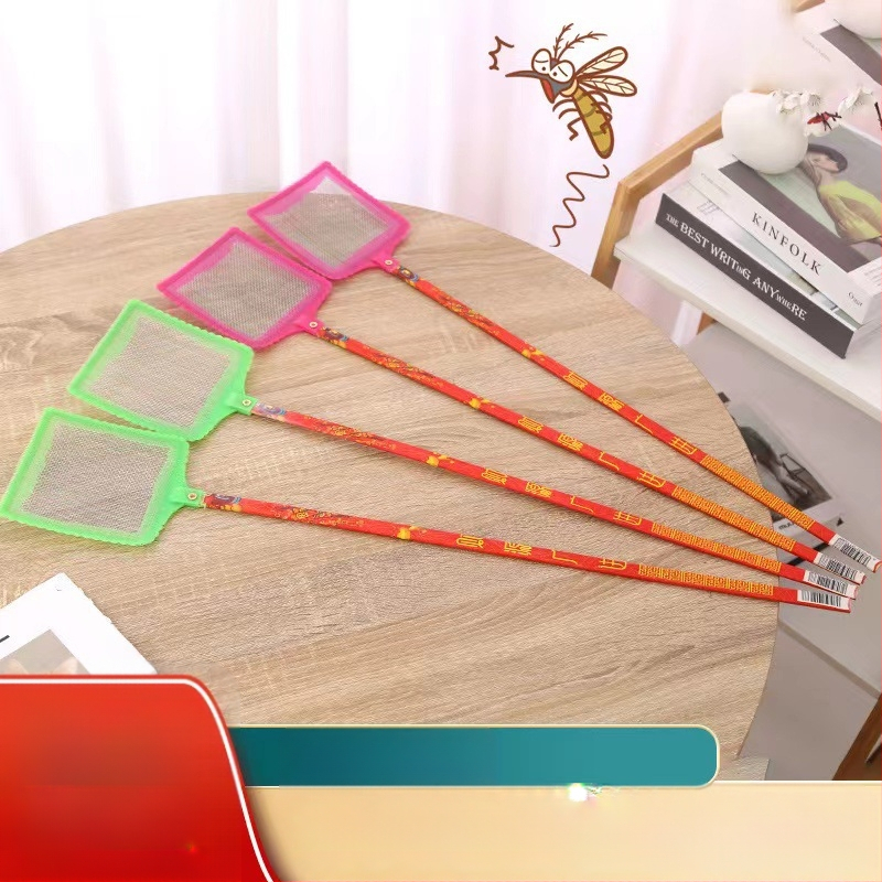 Musės šluotelė iš bambuko ir geležinės grotelės; kinų stiliaus; netoksiška