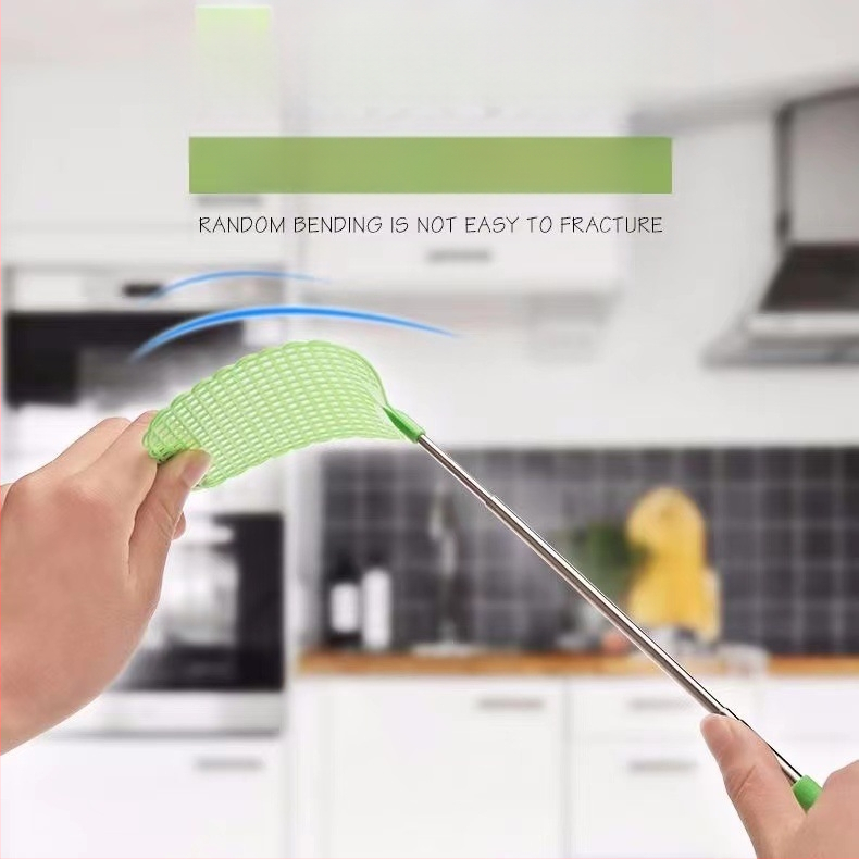 Fly Swatter, plastikinis, Light Luxury stilius, tradicinis dizainas, nekenksmingas, be kvapo