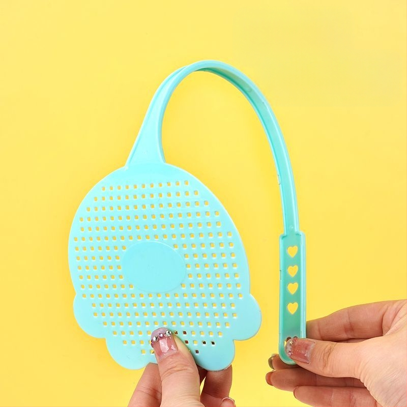 Plastikinis musių plaktukas – šviesus prabangos stilius; medžiaga: plastikas; toksikologija: mikrotoksiškumas