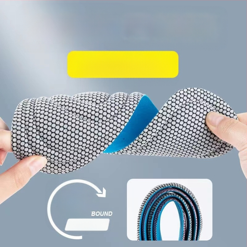 Αντιβακτηριακές σόλες για αθλητικά παπούτσια — 3D απορρόφηση κραδασμών, μασάζ, απορρόφηση ιδρώτα και διαπνοή, πλήρους μήκους, unisex