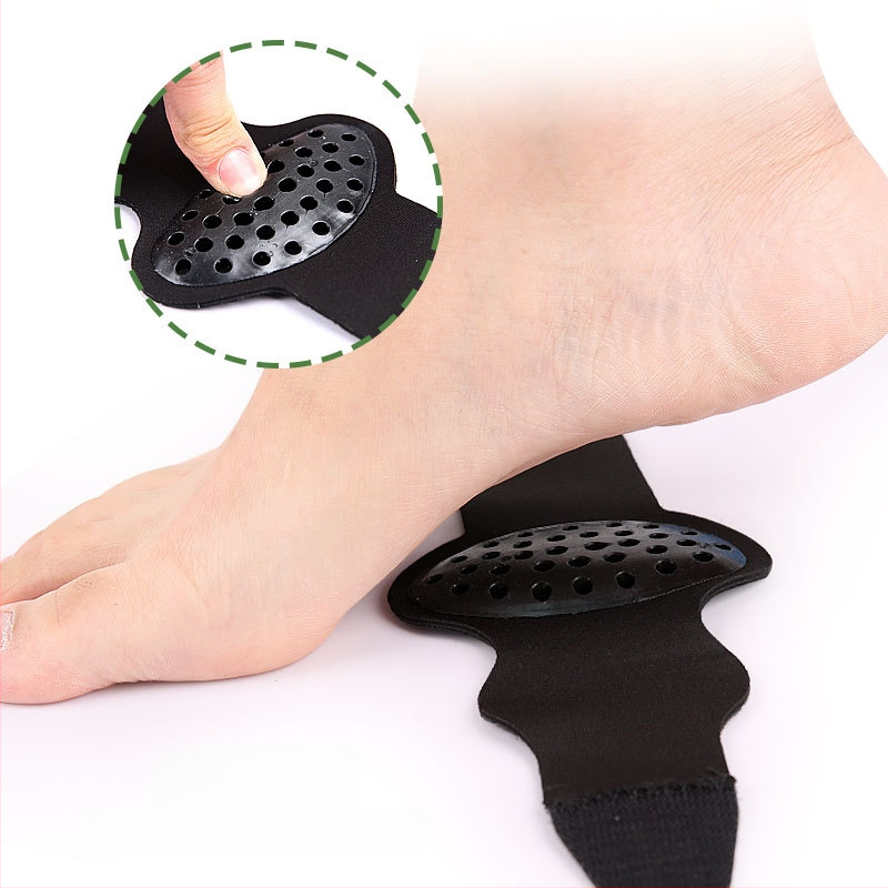 Πάτος ποδιού αψίδας με οπές – ορθοπαιδικός πάτος αψίδας με απορρόφηση κραδασμών (μοντέλο 011); υλικά: SBR, πολυεστέρας, SEBS; κατάλληλο για μποτ, σανδάλια, καθημερινά παπούτσια, ζεστά παπούτσια, υφασμάτινα παπούτσια, εργασία; εποχές: καλοκαίρι, χειμώνας, ά