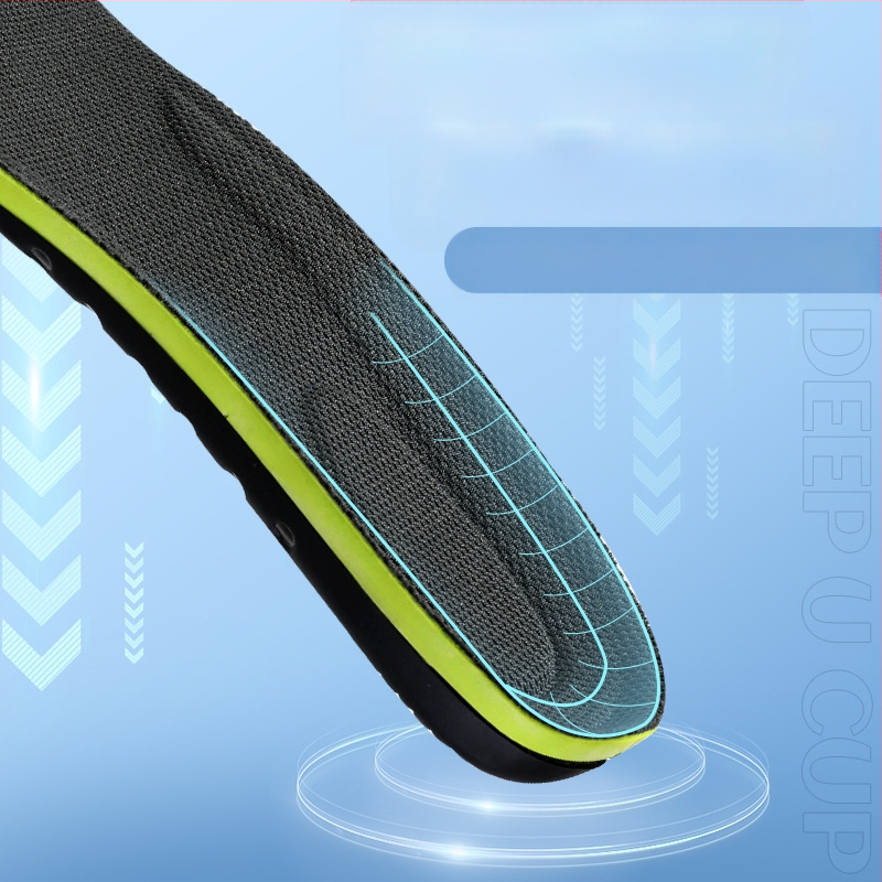 Πάτος για αθλητικά παπούτσια με στήριξη καμάρας, PU υλικό, διαπνέων, απορροφά τον ιδρώτα, έλεγχος οσμών, πάτος πλήρους μήκους