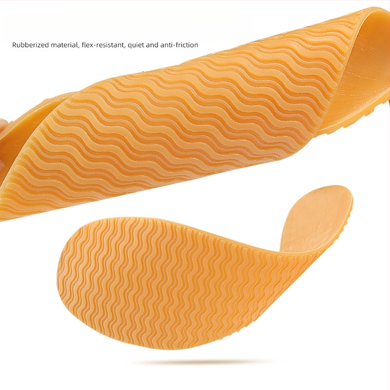 Visų sezonų gumos pado pleistras kurpėms – atsparus dilimui, neslidus ir triukšmo slopinimas; stilius Water Ripple Heel Sticker