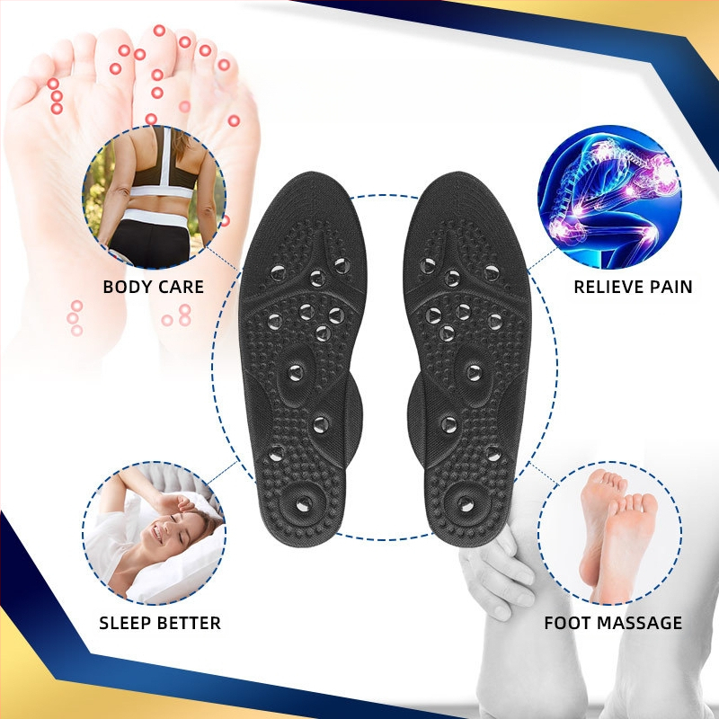 Μαγνητικοί πάτοι παπουτσιών για άνδρες και γυναίκες – Αναπνεύσιμο ύφασμα με μαγνήτες, Θεραπεία μαγνητικής υποστήριξης καμάρας, Ολόκληρος πάτος, Κατάλληλο για αθλητικά, δερμάτινα και μποτάκια