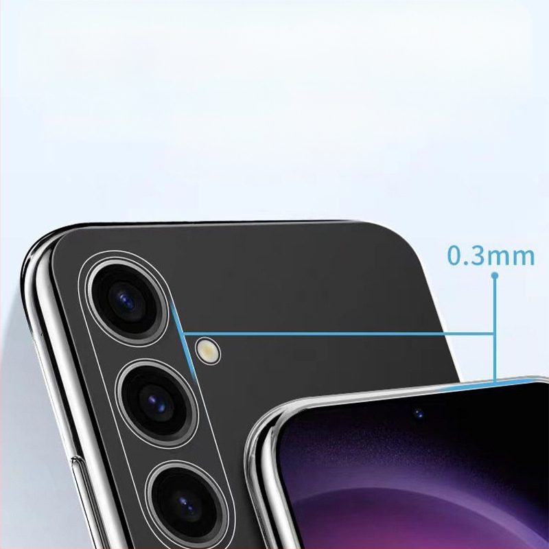 Carcasă TPU pentru Samsung S24/S24 Ultra, protecție completă a obiectivului, rezistență la șocuri, anti-amprentare, presare termică