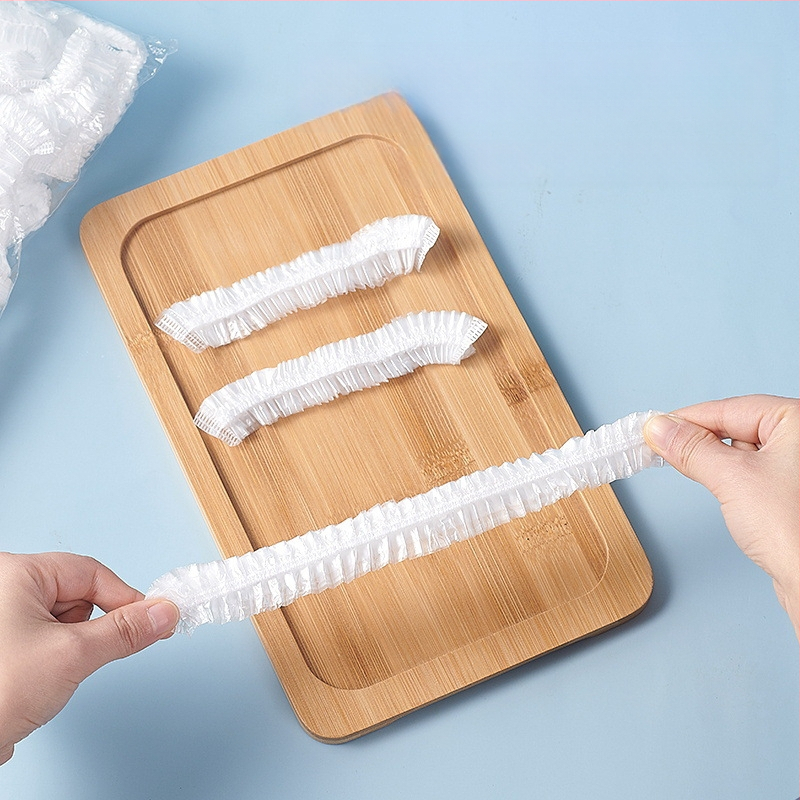 Vienreizējs elastīgs plastmasas pārklājums bļodām un traukiem – ledusskapja atlikumiem, putekļu aizsardzība un smaržu novēršana