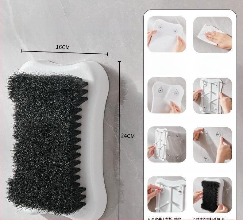 Imakara vonios masažo šepetėlis — pritaikomas apdorojimas, licencijuotas privatus prekės ženklas, bendram naudojimui