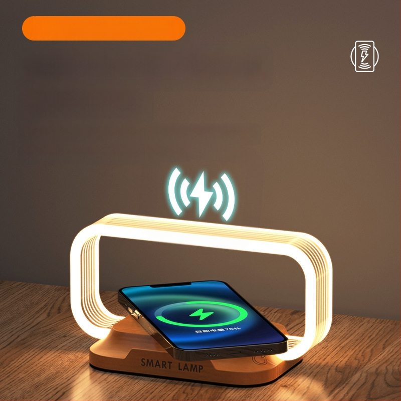 Λαμπτήρας κομοδίνου με ακρυλικό σκιά, αφής διακόπτης και νυχτερινό φωτισμό (CRI ≥90; βασική φωτεινότητα; τροφοδοσία από πρίζα)