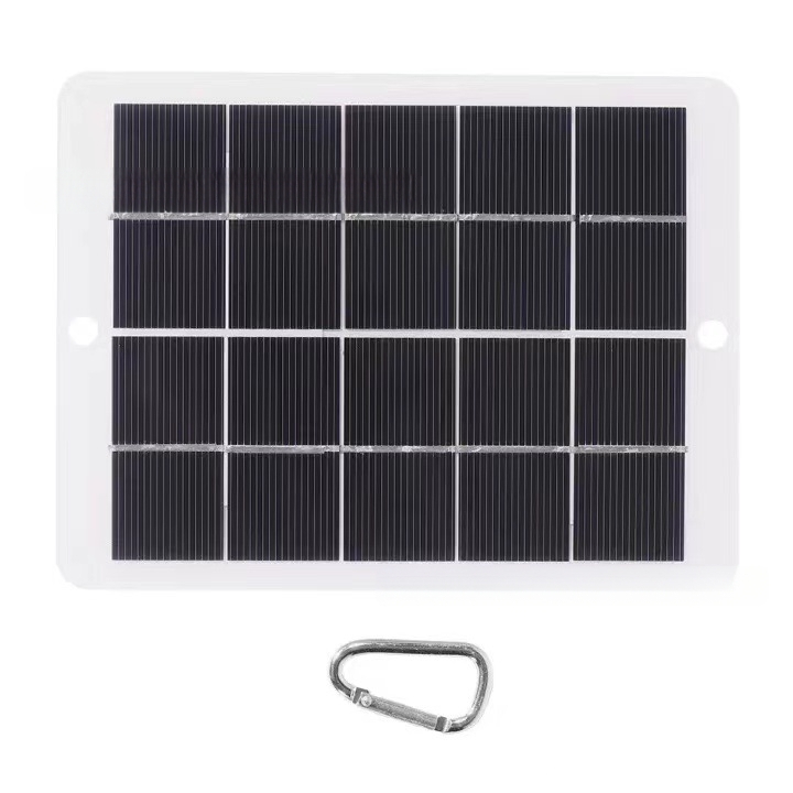 Портативен слънчев панел, 3W, 5V USB, гъвкав поликристален модул за мобилно зареждане, CE/FCC/RoHS сертифициран