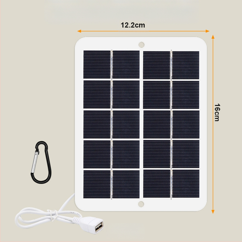 Μίνι ηλιακό πάνελ φόρτισης 3W/5V, μάρκα Tengxuhui, photocell
