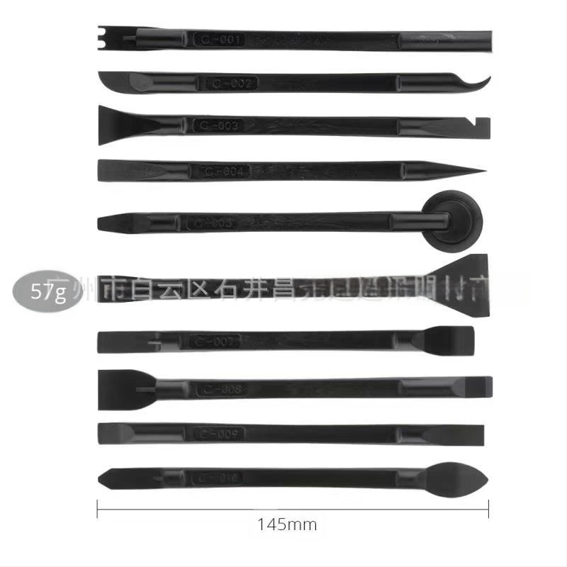 Σετ εργαλείων αποσυναρμολόγησης κινητών τηλεφώνων, 10 σε 1, διπλής όψης πλαστικό λοστό αποσυναρμολόγησης, για συντήρηση τηλεπικοινωνιών