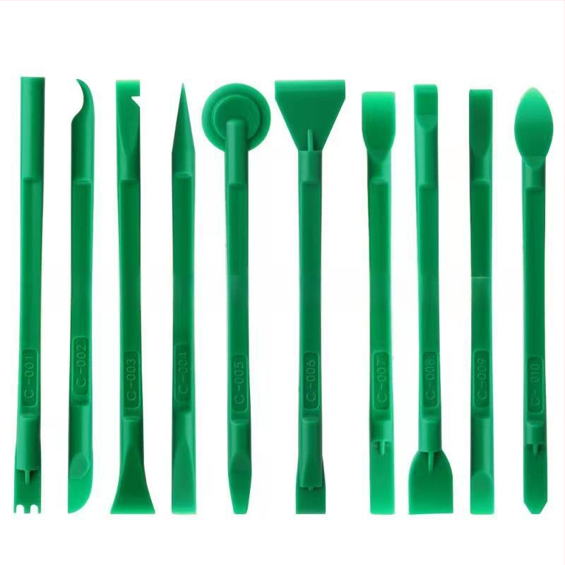 Σετ εργαλείων αποσυναρμολόγησης κινητών τηλεφώνων, 10 σε 1, διπλής όψης πλαστικό λοστό αποσυναρμολόγησης, για συντήρηση τηλεπικοινωνιών