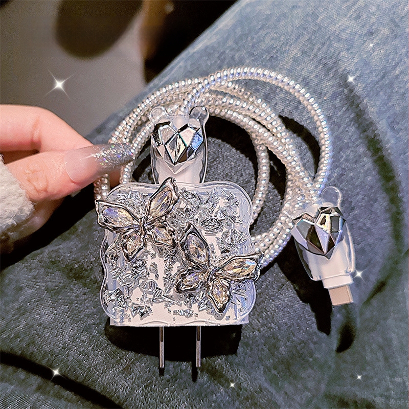 iPhone 14 duomenų kabelio apsauginis gaubtas, atsparus lūžimui, suderinamas su Apple 20W įkrovikliu