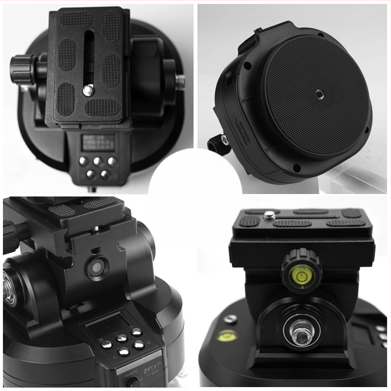 Peak motorizētais gimbals ar sejas sekošanu viedtālruņiem – 360° horizontāli, 50° vertikāli, 1/4 collas skrūves stiprinājums, alumīnija sakausējums/ABS, 855 g, tiešraidei