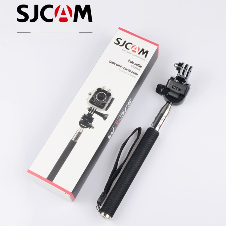 SJCAM селфи стик за спортни камери, PC корпус, с лого SJCAM, адаптер включен