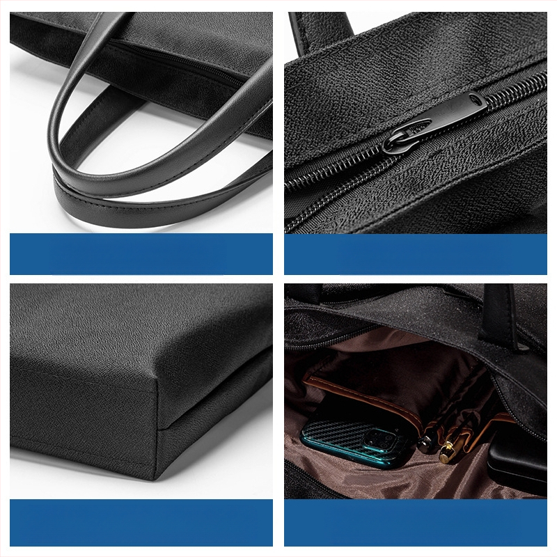 Yifa портфейл за документи с цип, бизнес стил, Bubbling материал, 0,3 кг