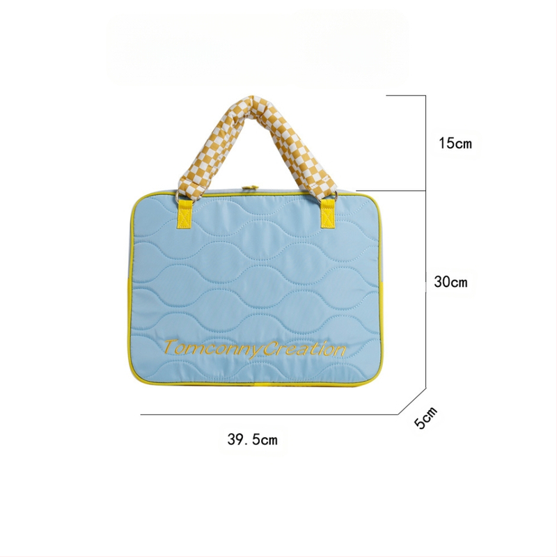 Nešiojamojo kompiuterio krepšys moterims su įkroviklio skyriu, nailonas, didelė talpa, crossbody rankinė