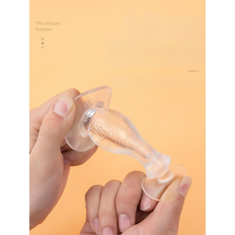 PVC stopper πόρτας, επιτοίχια εγκατάσταση, μοντέλο Regular, μοντέρνο μινιμαλιστικό στυλ