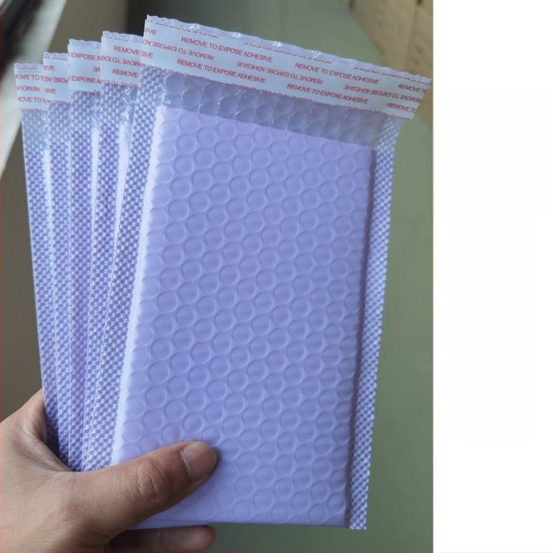 Burbulinis siuntinių vokas iš PE koextruduotos plėvelės ir PE burbulų plėvelės, logotipo spausdinimas, prekinis ženklas Light Letter, skirtas logistinei pakavimui