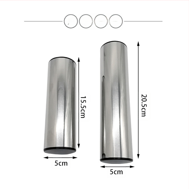 Metalna zvučna cijev s pijeskom — edukativni udarni instrument za sluh i interakciju roditelj-dijete, pogodno za uzrast 7–14 godina